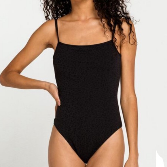 Tilly's Other - NWT!! TILLYS Women Full Tilt Square Neck One Piece Swimsuit Size Medium Black.